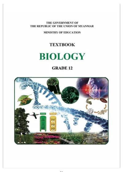 Grade 12 Biology Textbook