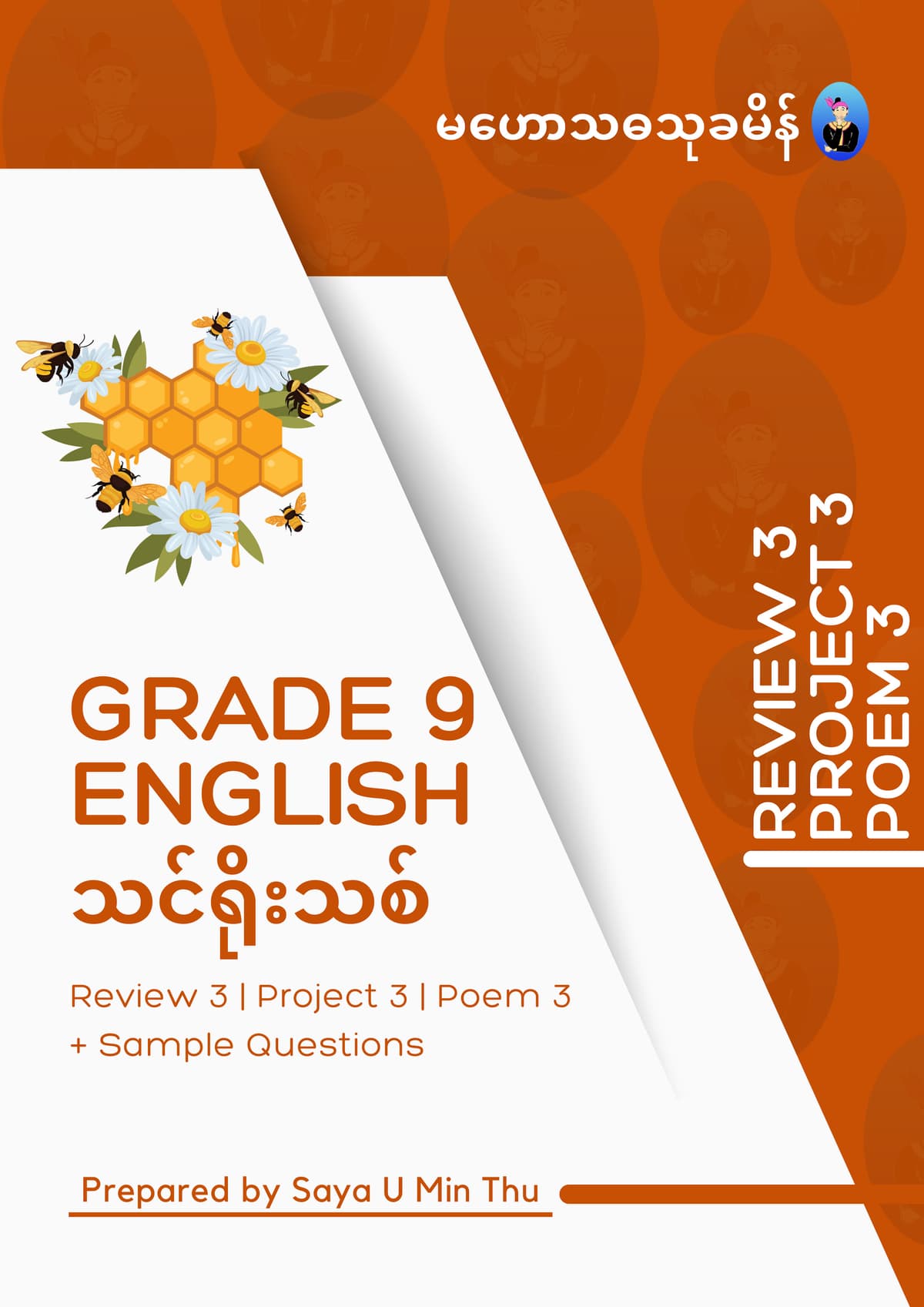 Grade 9 English Review 3, Poem 3 & Extra — book cover