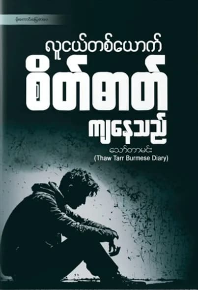 လူငယ်တစ်ယောက် စိတ်ဓာတ်ကျနေသည် — book cover